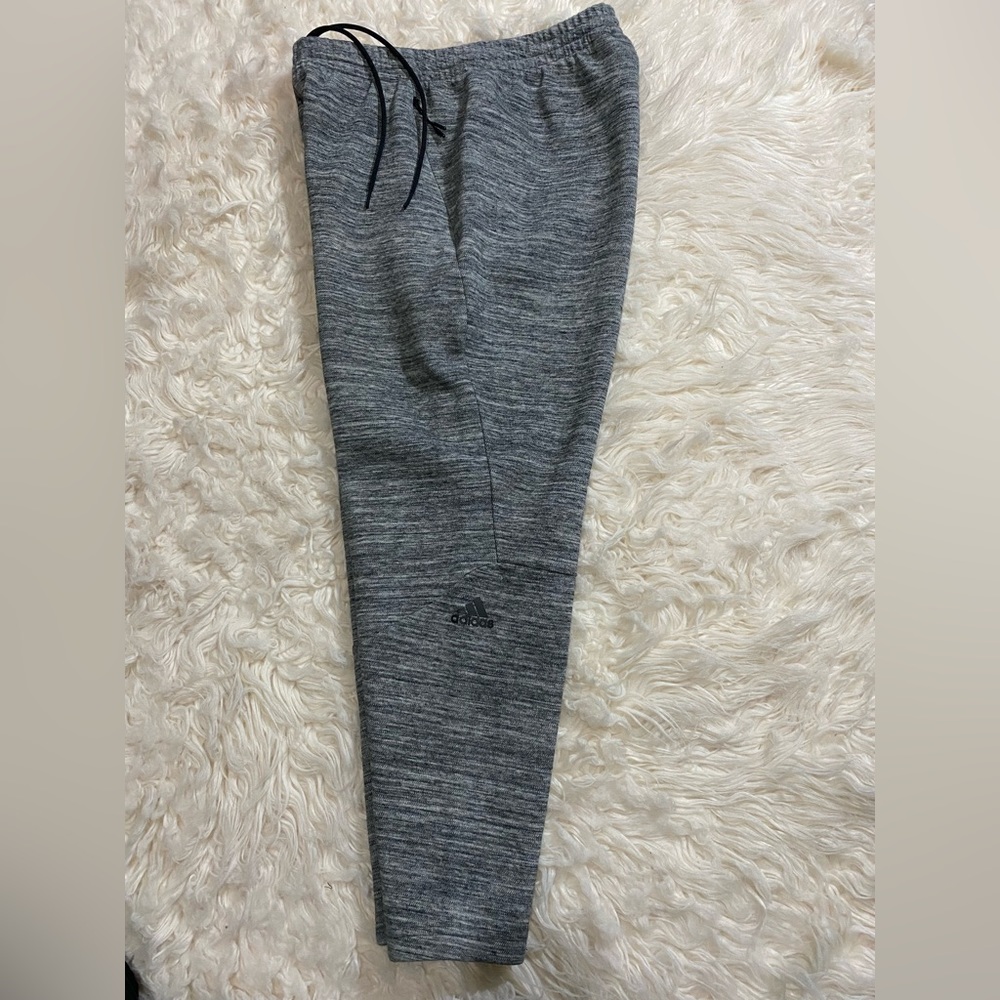 ADIDAS ZNE Heather Gray Pants Men Size Small in EUC
